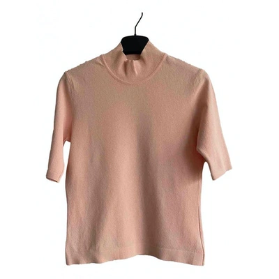 Pre-owned Marc Cain Pink Viscose Top