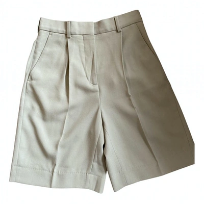 Pre-owned Acne Studios Green Wool Shorts