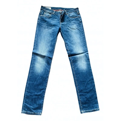 Pre-owned Napapijri Straight Jeans In Blue