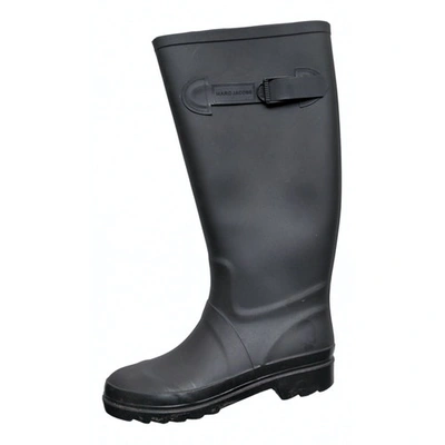 Pre-owned Marc Jacobs Black Rubber Boots