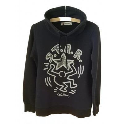 Pre-owned Keith Haring Blue Cotton Knitwear