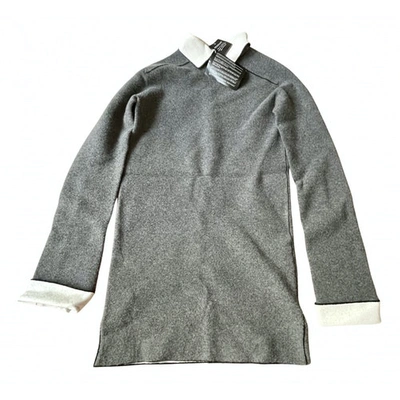 Pre-owned Celine Cardi Coat In Grey