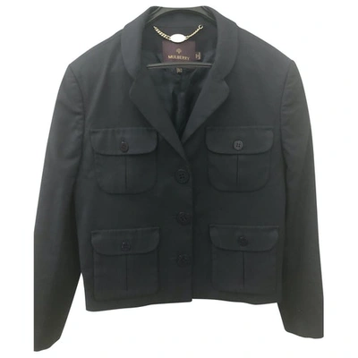 Pre-owned Mulberry Jacket In Black