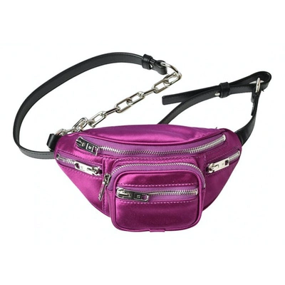 Pre-owned Alexander Wang Leather Handbag In Purple