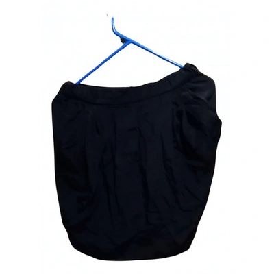 Pre-owned 3.1 Phillip Lim / フィリップ リム Silk Mini Skirt In Black