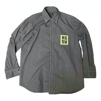 Pre-owned Raf Simons Shirt In Grey
