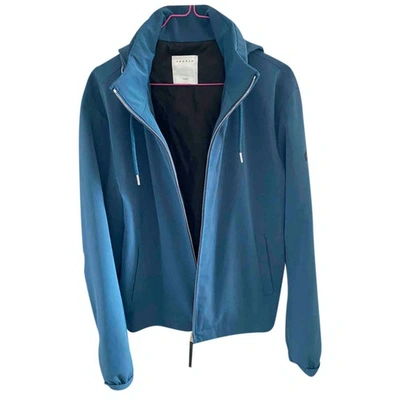 Pre-owned Sandro Jacket In Blue