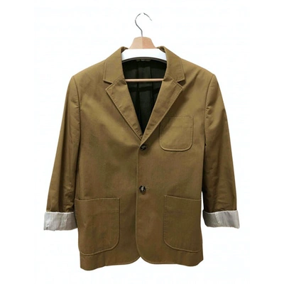 Pre-owned Carven Brown Cotton Jacket