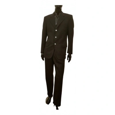 Pre-owned Pierre Cardin Wool Suit In Grey