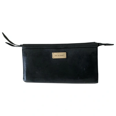 Pre-owned See By Chloé Leather Wallet In Black