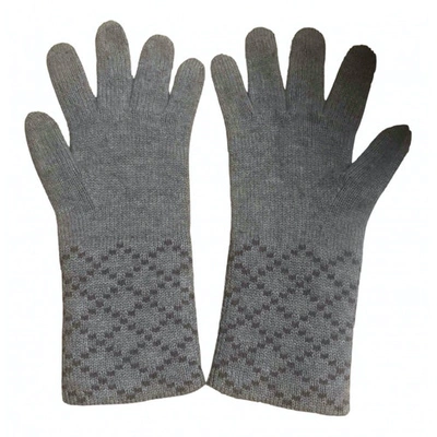 Pre-owned Gucci Cashmere Gloves In Beige