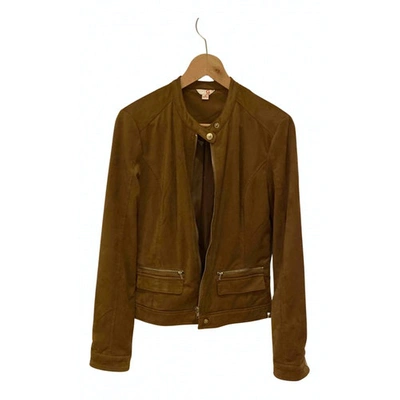 Pre-owned Guess Jacket In Brown