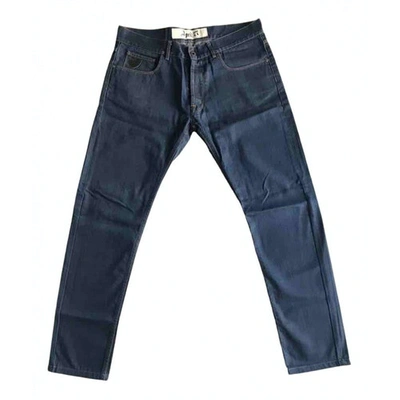 Pre-owned April77 Slim Jean In Blue