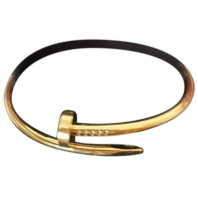 Pre-owned Cartier Juste Un Clou Gold Yellow Gold Bracelet