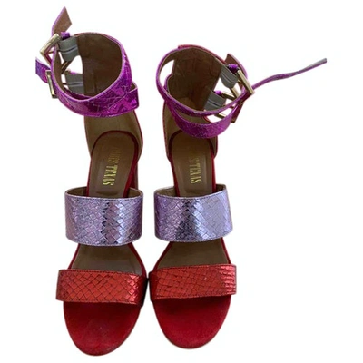 Pre-owned Paris Texas Sandals In Multicolour