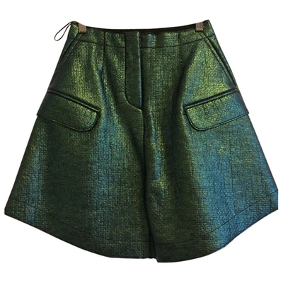 Pre-owned Carven Mid-length Skirt In Green