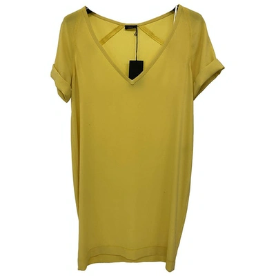 Pre-owned Joseph Mid-length Dress In Yellow