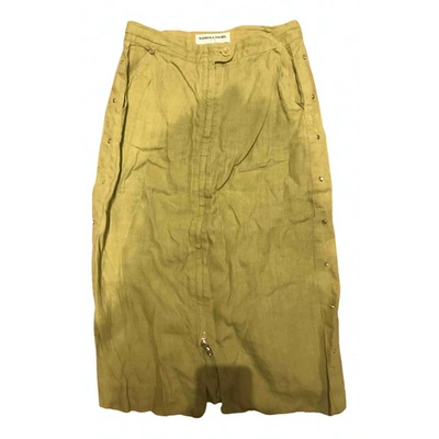 Pre-owned Sonia Rykiel Mid-length Skirt In Green