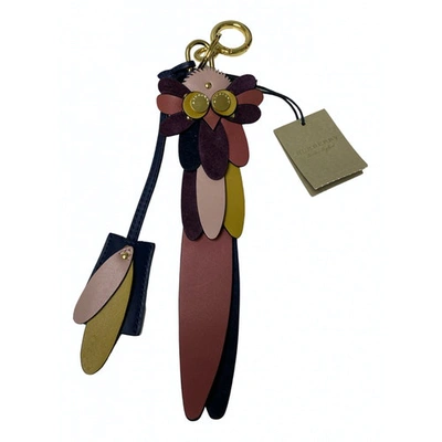 Pre-owned Burberry Bag Charm In Multicolour