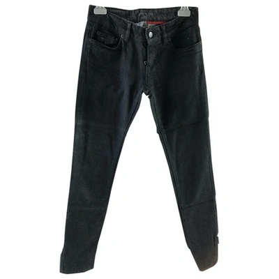 Pre-owned Prada Slim Jeans In Black