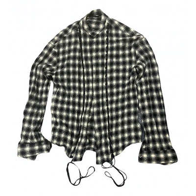 Pre-owned Haider Ackermann Wool Shirt In Black