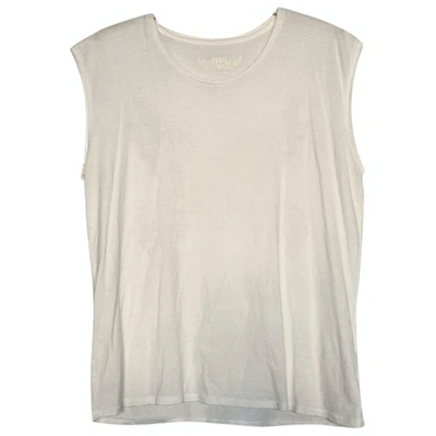 Pre-owned Zadig & Voltaire White Cotton Top