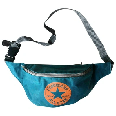 Pre-owned Converse Bag In Turquoise