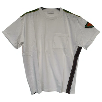 Pre-owned Prada White Cotton T-shirt