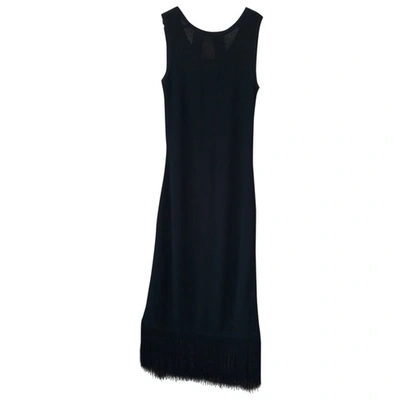 Pre-owned Rodebjer Maxi Dress In Black