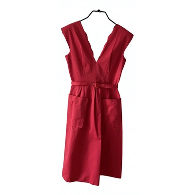 Pre-owned Tracy Reese Mid-length Dress In Red