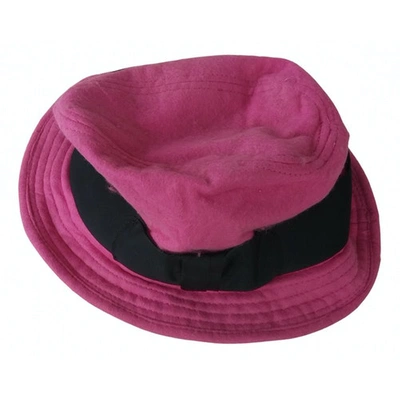 Pre-owned Dolce & Gabbana Wool Panama In Pink