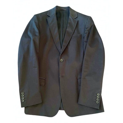 Pre-owned Just Cavalli Black Cotton Suits