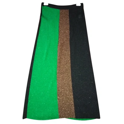 Pre-owned Akep Maxi Skirt In Multicolour