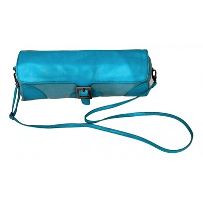 Pre-owned Stefanel Handbag In Blue