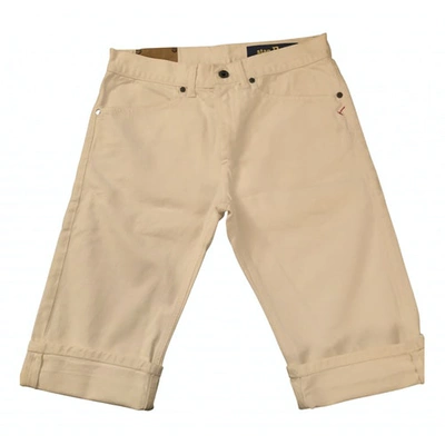 Pre-owned Dondup White Cotton Shorts