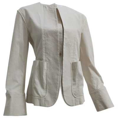Pre-owned Isabel Marant Beige Cotton Jacket