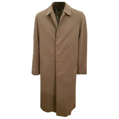 Pre-owned Mabrun Beige Synthetic Coat