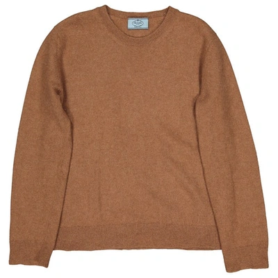 Pre-owned Prada Brown Wool Knitwear & Sweatshirts