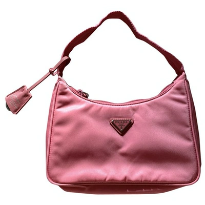 Pre-owned Prada Re-edition Pink Handbag