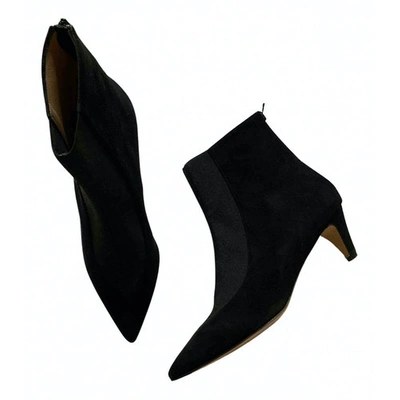Pre-owned Bionda Castana Ankle Boots In Black