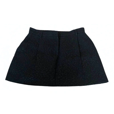 Pre-owned Paul & Joe Mini Skirt In Black