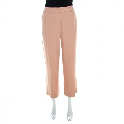 Pre-owned Escada Pink Trousers