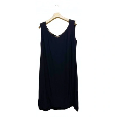 Pre-owned Genny Mid-length Dress In Blue