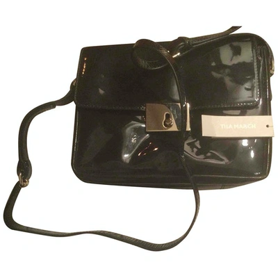Pre-owned Tila March Leather Handbag In Black