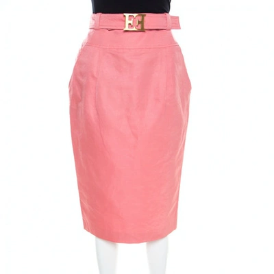 Pre-owned Escada Pink Skirt