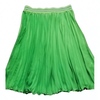 Pre-owned Blumarine Maxi Skirt In Green