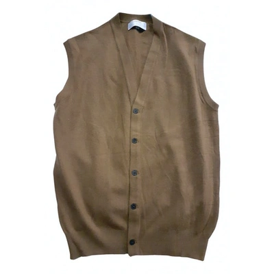 Pre-owned Ballantyne Wool Vest In Camel