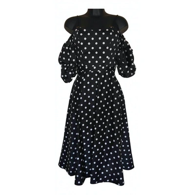 Pre-owned Simona Corsellini Mid-length Dress In Black