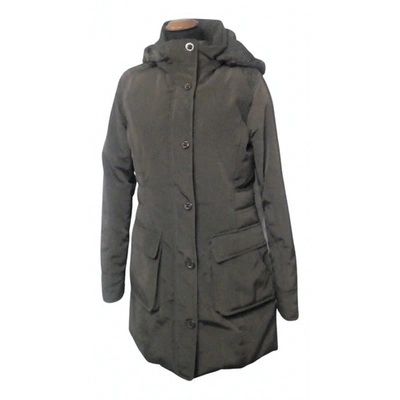 Pre-owned Tommy Hilfiger Peacoat In Brown
