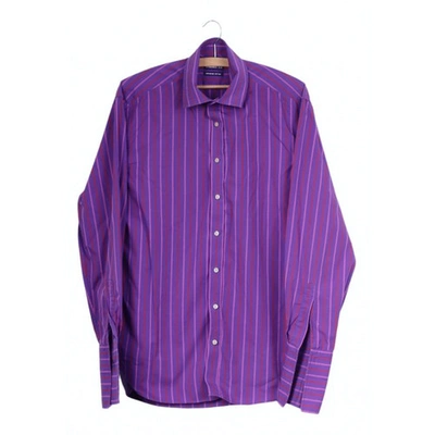 Pre-owned Ted Baker Shirt In Purple